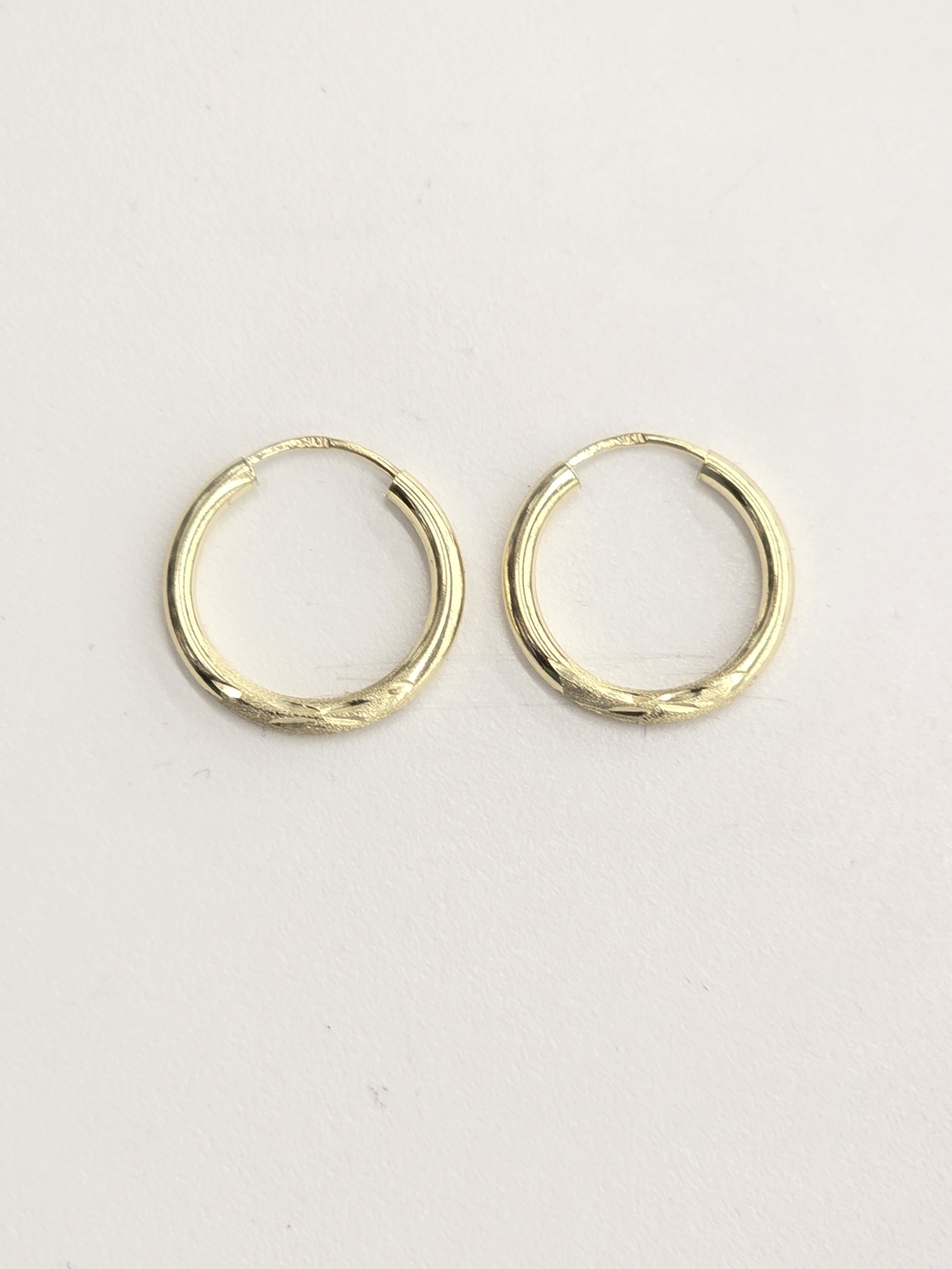 10kt Real Gold Small Hoop Earring